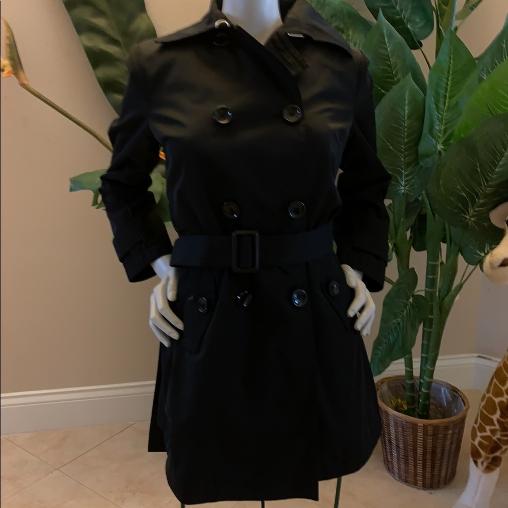 MICHAEL Michael Kors Trench Coat Petite Size M